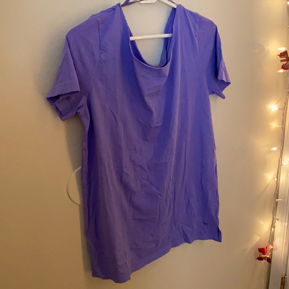 Purple Shirt from pink Victoria’s Secret